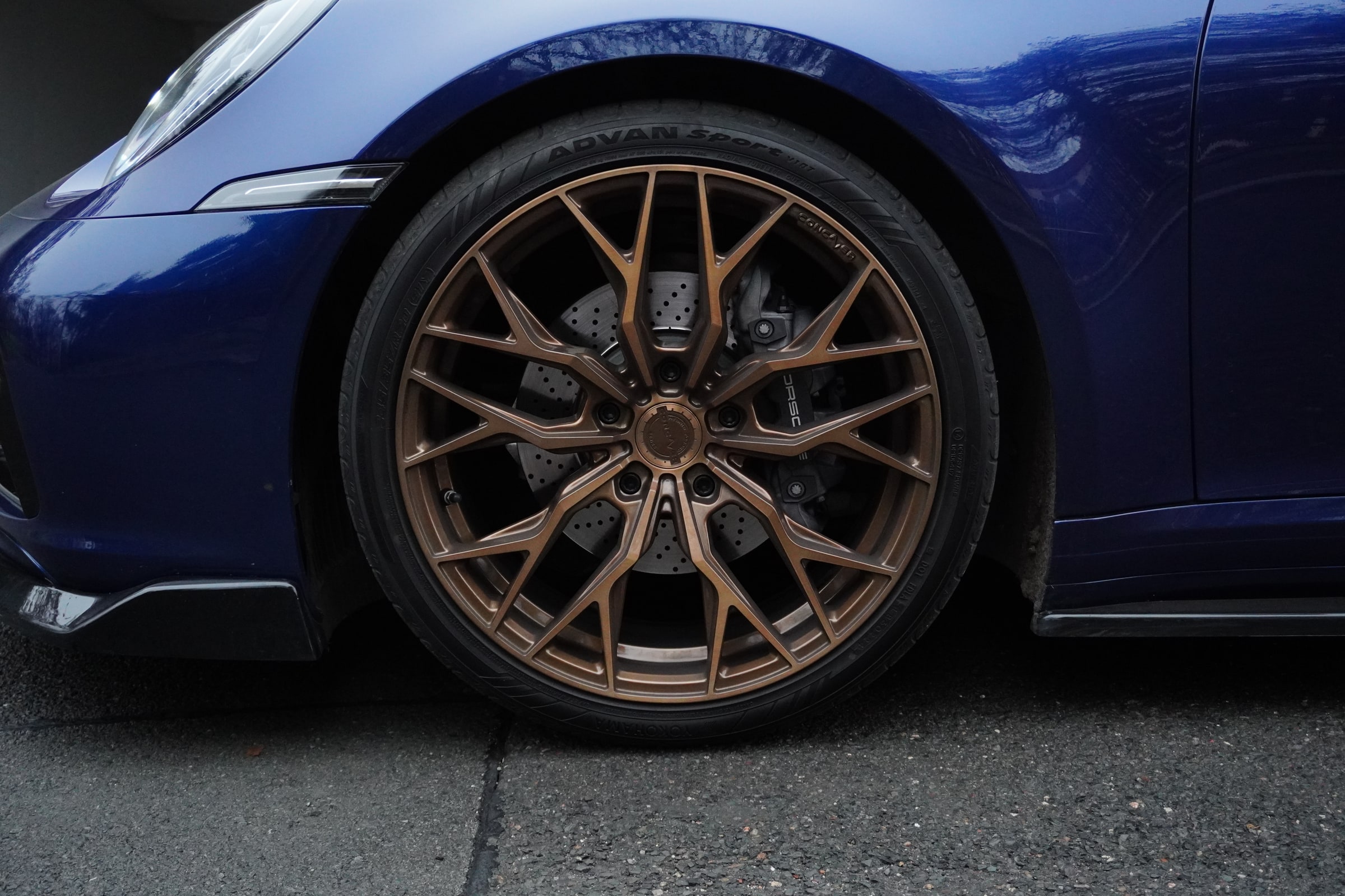 Porsche 911 Carrera (modrá) — fotografie 4